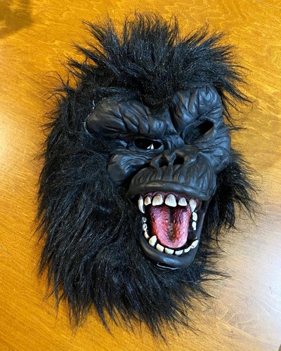 Black gorilla ape - gorilla, full