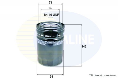 Engine oil filter - filter, for