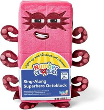 Numberblocks Octoblock Plush Sing A Long Superhero Eight Character 