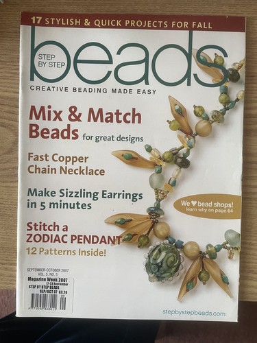 Step beads magazine - step,