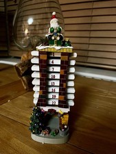 Vintage Avon Christmas Countdown Advent Santa Chimney Boxed and complete 