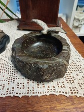 Cornish serpentine vintage pin - serpentine,