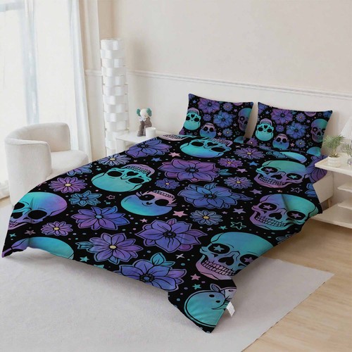 Skull theme pattern - theme, quilt
