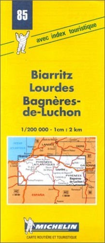 Michelin map biarritz - map, 85