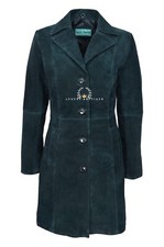 Women's Elegant Trench Leather