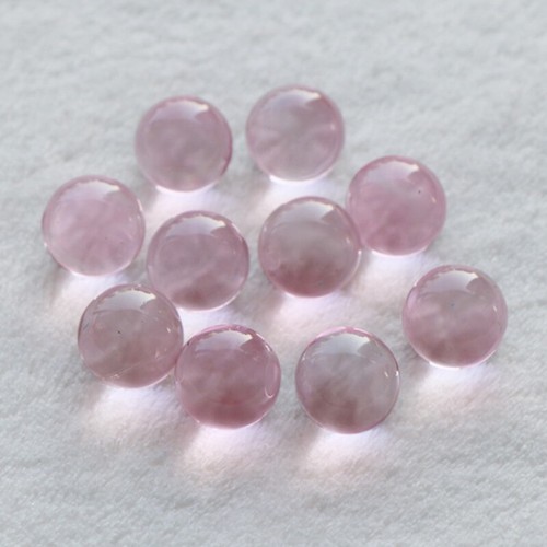 5mm clear pink glass - clear,
