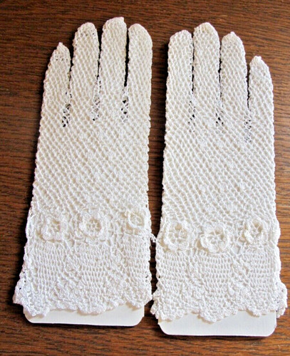 Vintage womens crochet lace - womens,