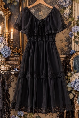 Vintage berkertex black - vintage, gothic