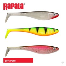 Rapala Soft Peto Lures - Pike Perch Zander Muskie Catfish Predator Fishing Shad