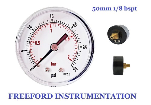 Pressure gauge 50mm - gauge, t
