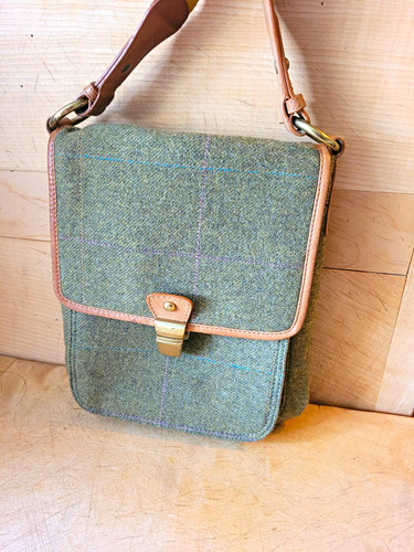 Joules green tweed leather - joules,