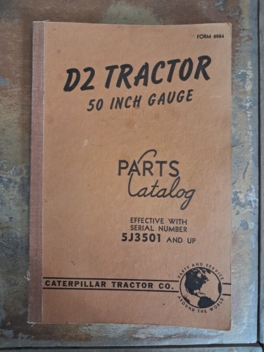 Caterpillar tractor inch - d2,
