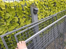 Dog Pen ,good Condition  Size 8ft Length 4ft Height& Width , Galvanised Steel.