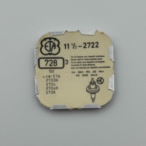 Eta 2722 balance staff pack - 2722, of