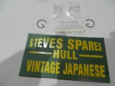 YAMAHA, piston circlips ,DT100,DT125,RS100,RS125,RD200DX,RD200B, 93450-15023 NOS