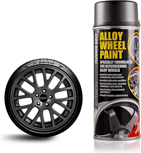 Technik grey car alloy wheel - grey,