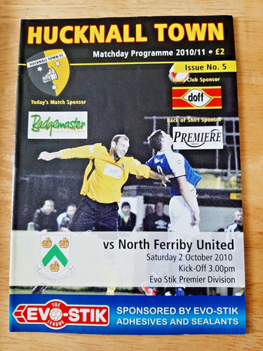 Hucknall town north ferriby - v,