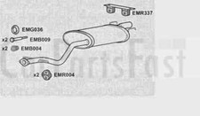 EXLS6002 Exhaust Rear Box