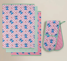 Disney Stitch 3 x Tea Towels