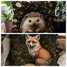 2 X Beautiful Fox Hedgehog