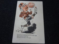 Comic Football SEE BACK Proof