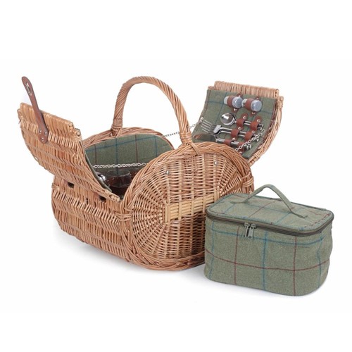 Oval person green tweed - 4,