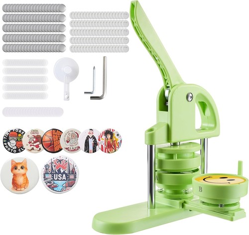 Button maker machine 75mm - button, machine,