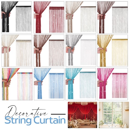 String curtain hanging beaded - curtain,
