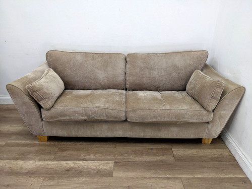 Sofa large seater almond - sofa,