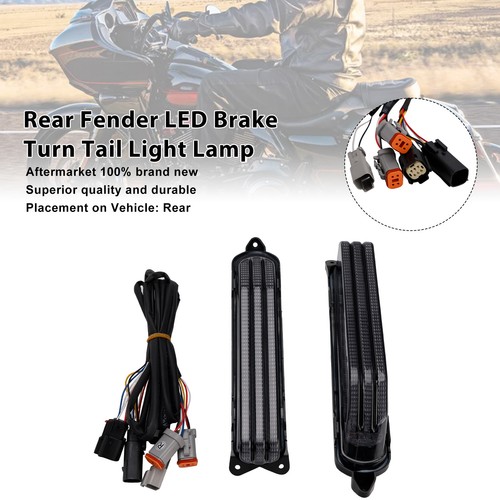 Rear fender brake turn tail - rear,