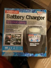 Automatic Trickle Battery Charger LED 6/12V 6Amp Car Motorbike Motorhome LED