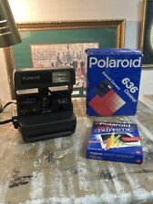 Vintage Polaroid 636 Closeup Instant Camera with Original Box & 600 Film Pack
