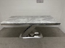 Furniture Village Dolce Marble 180cm Large Glam Dining Table RRP £1349