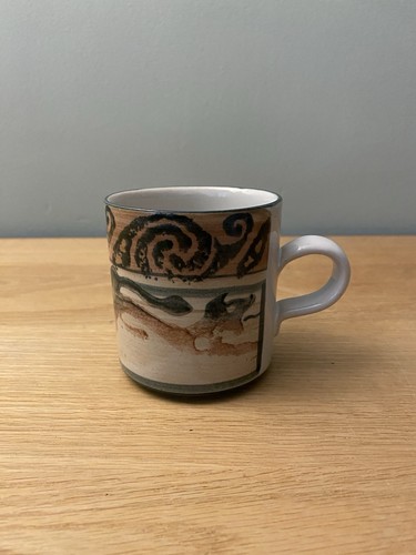 Tain pottery cromarty wee - wee, mug