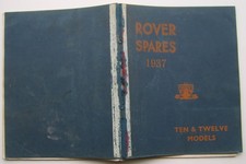 Rover P2 10 & 12 1937 Original