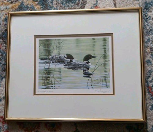 Don leger fishing loons - don, li-leger