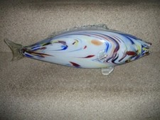 Murano Glass Fish Rainbow