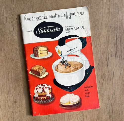 1957 deluxe sunbeam mixmaster - 1957,