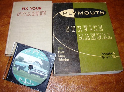 1955 plymouth service manual - plymouth,