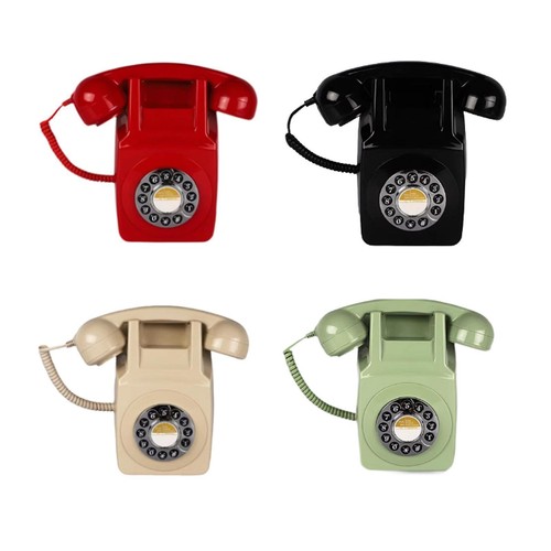 Retro landline phone wall - landline,