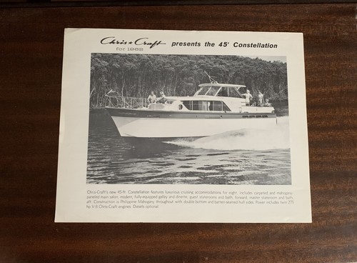 Nos dealer stock 1962 chris - stock,