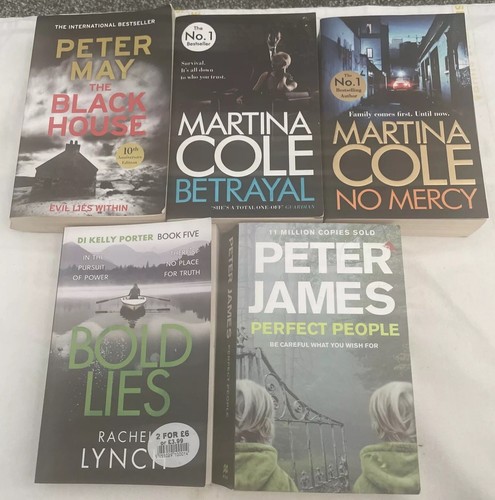 Crime thriller books bundle - thriller, x