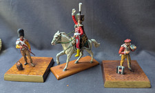 Hand Painted Resin Soldiers - Napoleonic Mounted & Foot Soldiers
