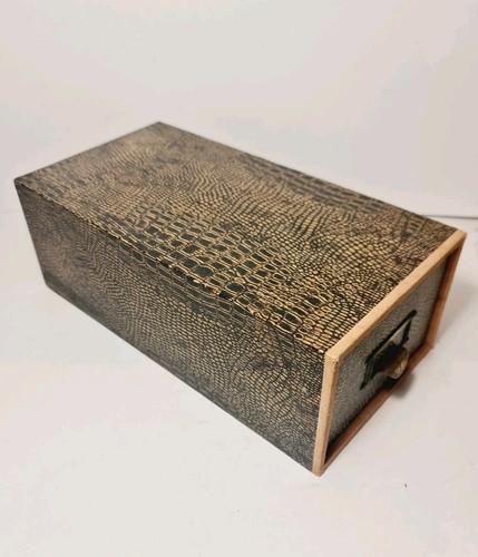 Vintage brown crocodile - vintage,