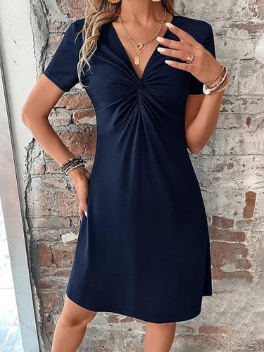 Women summer cotton - v, neck