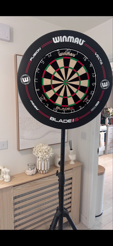 Full dart board - full, set