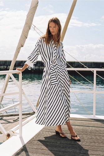 Zara striped midi - zara, with