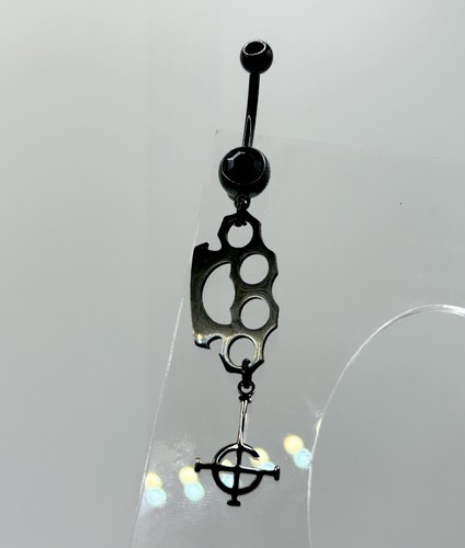 Knuckle duster black stainless - duster,