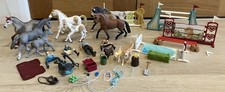 Schleich Horse Bundle with 7 Horses, 5 Jumps, 4 People and Accessories 