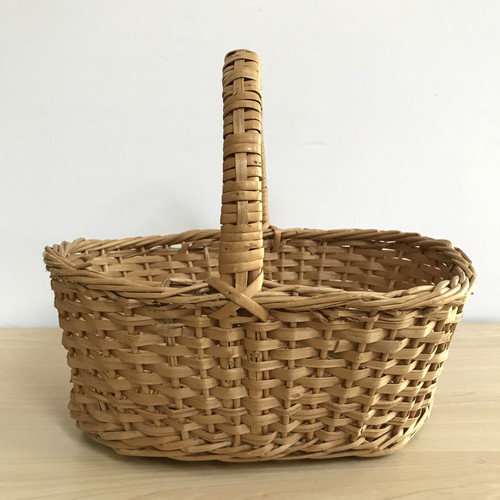 Small wicker woven shopping - woven,
